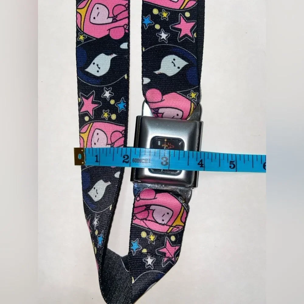Adventure Time Pink and Black Belt Unisex